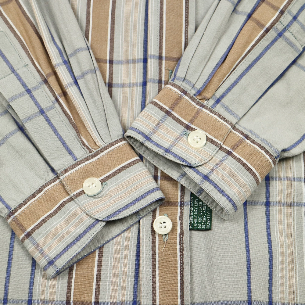 90s Ralph Lauren Plaid Shirt Long-sleeve Size S