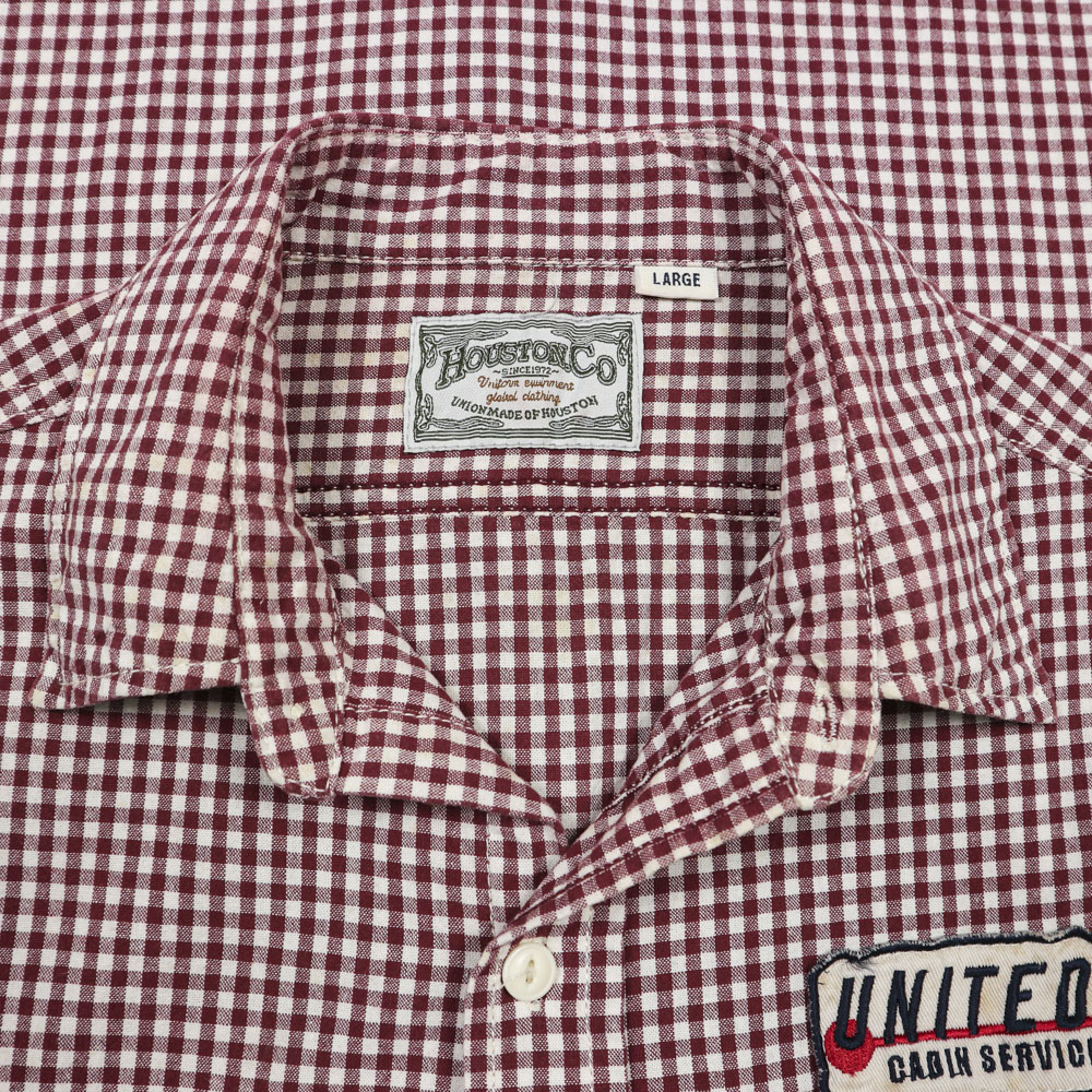 Houston Co. Short-sleeve Work Shirt Size M