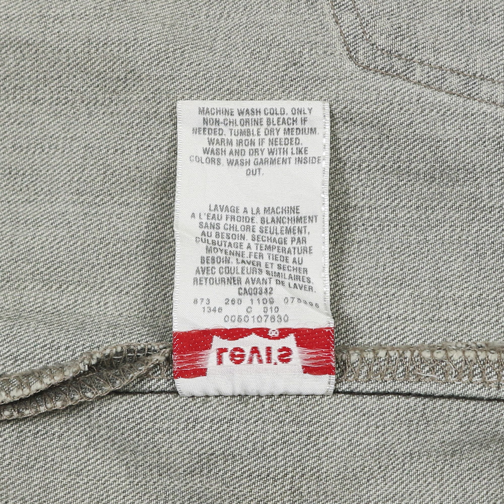 2000s Levi's 501 Gray Denim Jeans Size 32