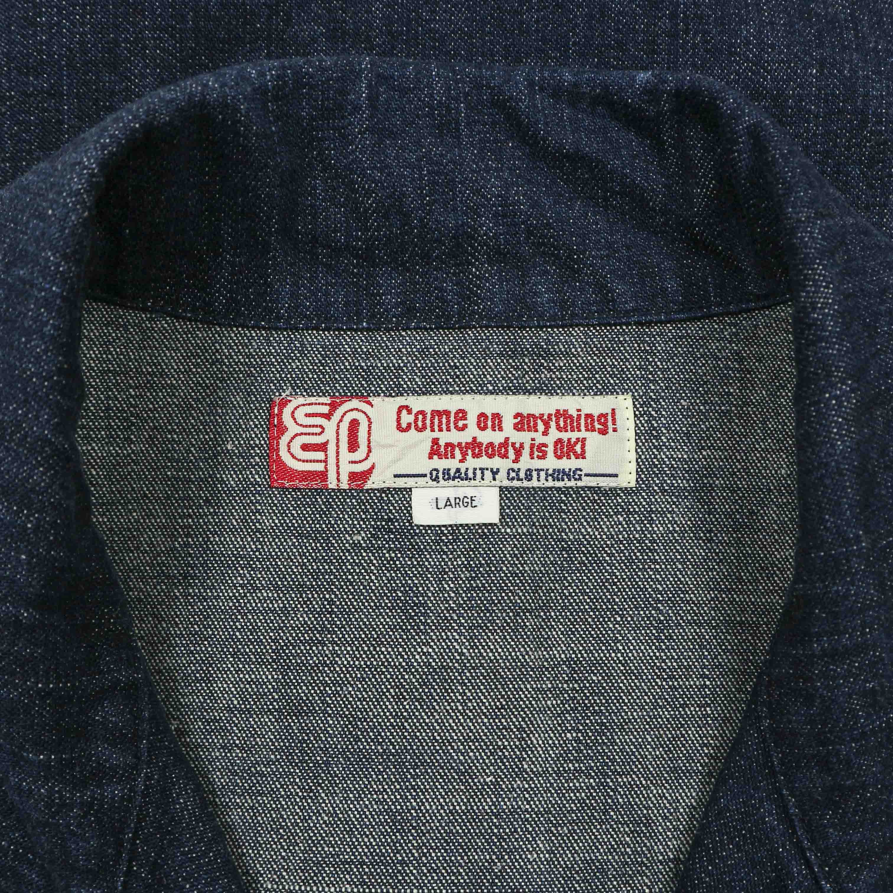 Militaires Equipements Made in Japan Denim Jacket Size L