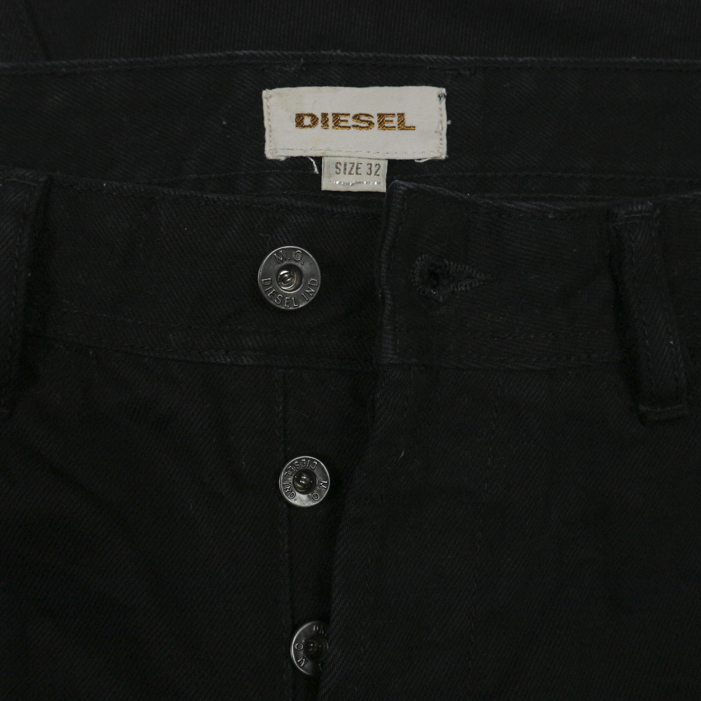 Diesel Industry Black Denim Pants Size 34