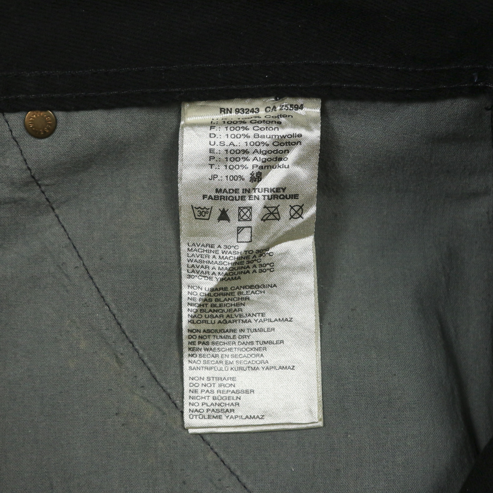 Diesel Industry Black Denim Pants Size 34