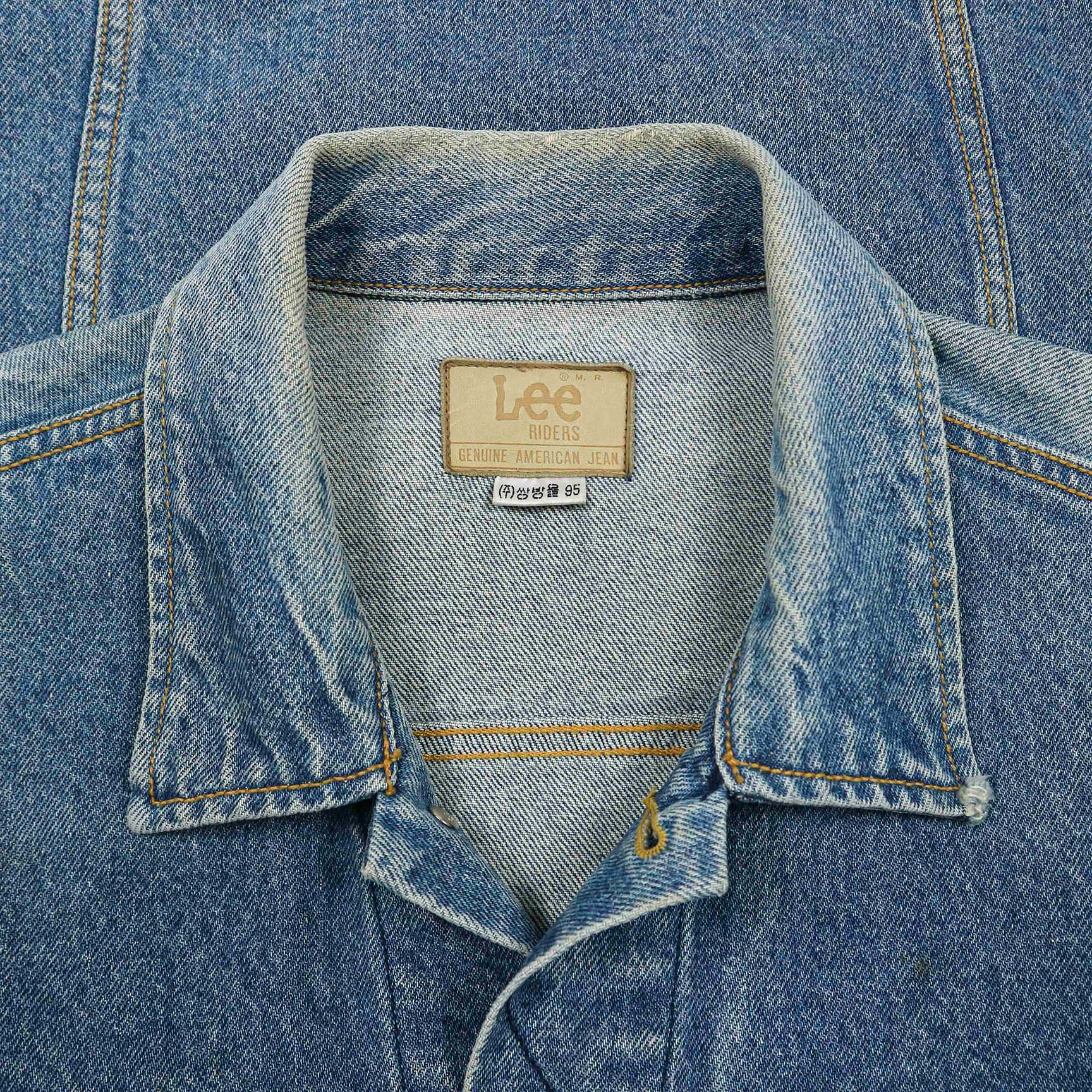 00s Lee Korea Market Denim Jacket Size M