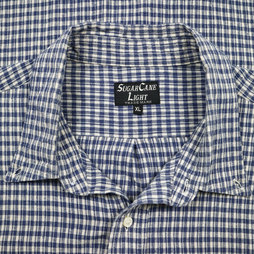 Sugar Cane Japan Cotton Linen Shirt Size XL