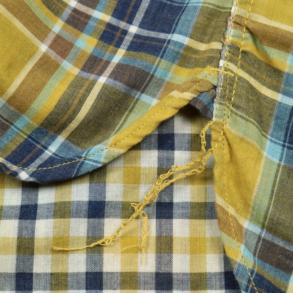 Studio D'Artisan Japan Plaid Shirt S/S Size S