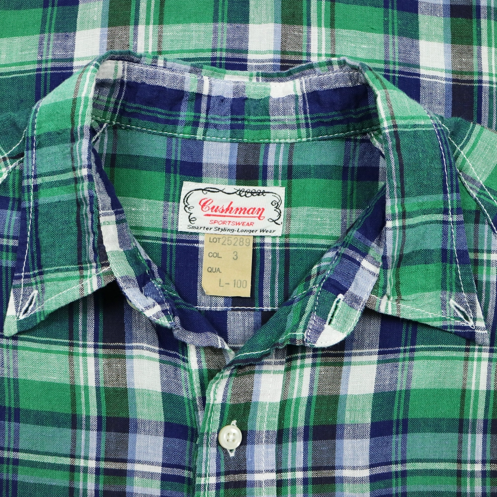 Cushman Japan Linen Pull-over Shirt Size L