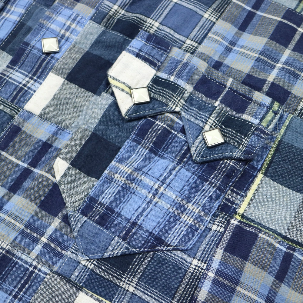 Rockmount Patchwork Western Shirt S/S Size S