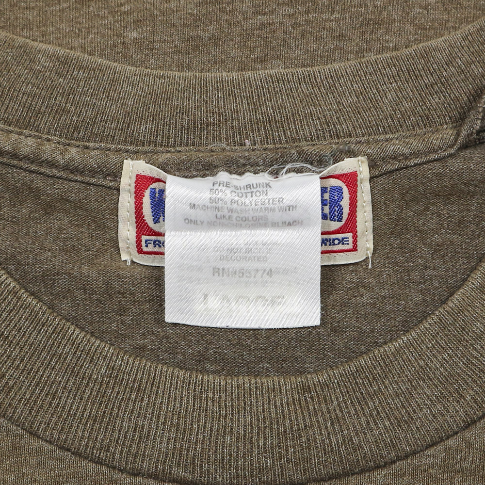 World Designer Made in USA Graphic T-Shirt Size L