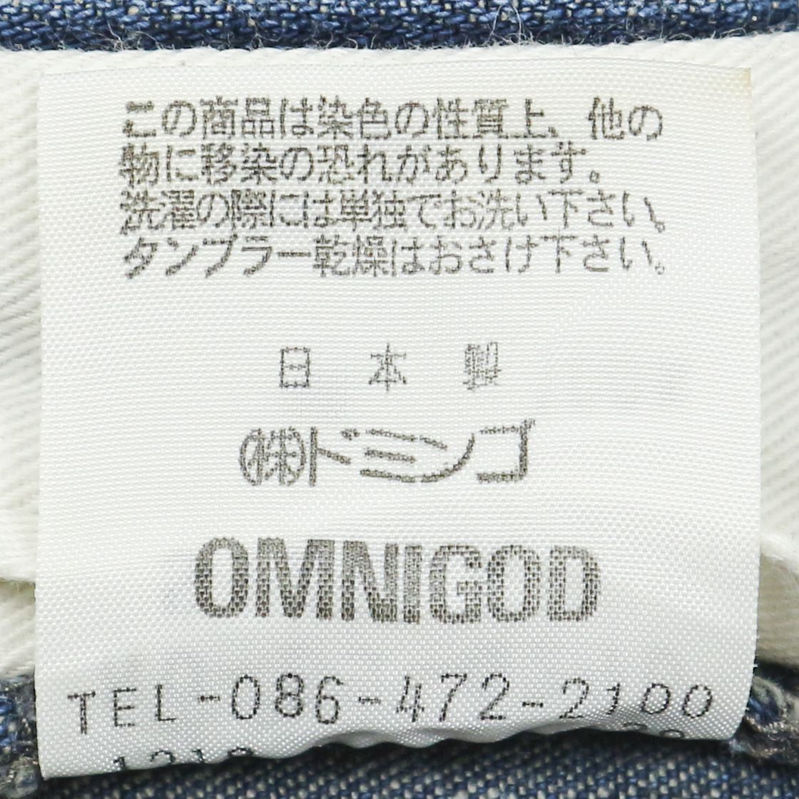 Omnigod Indigo Chambray Shorts Size 33
