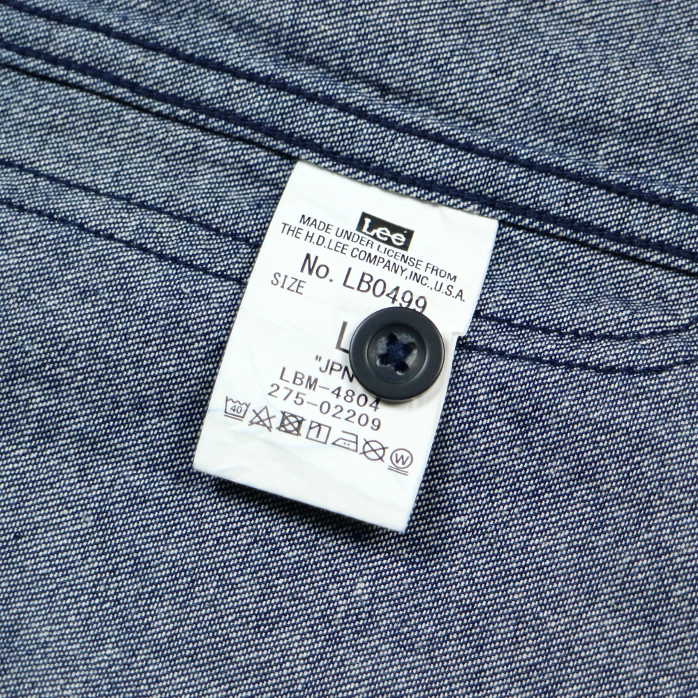 Lee Light Denim Chore Jacket Size L