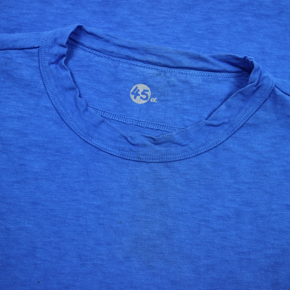 45rpm 45R Japan Blank Tee Shirt Size M