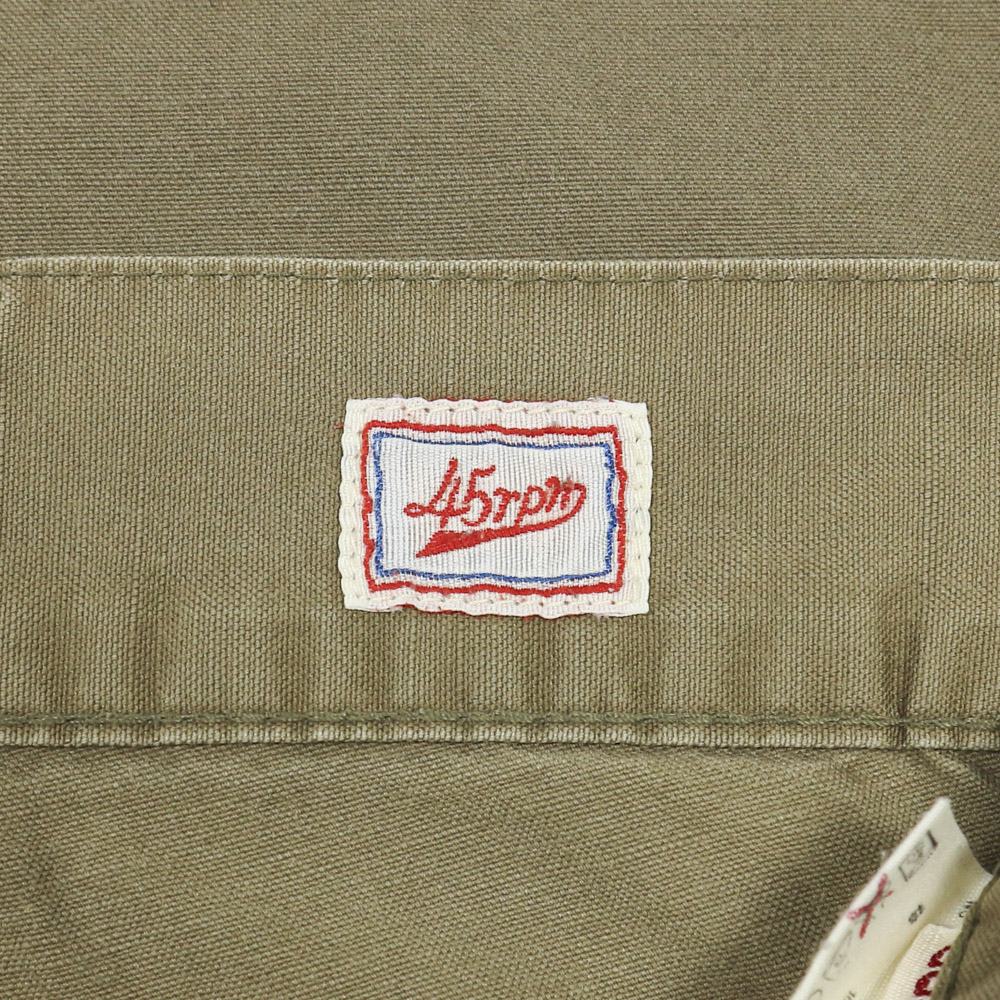 45rpm 45R Japan Canvas Work Pants Size 27