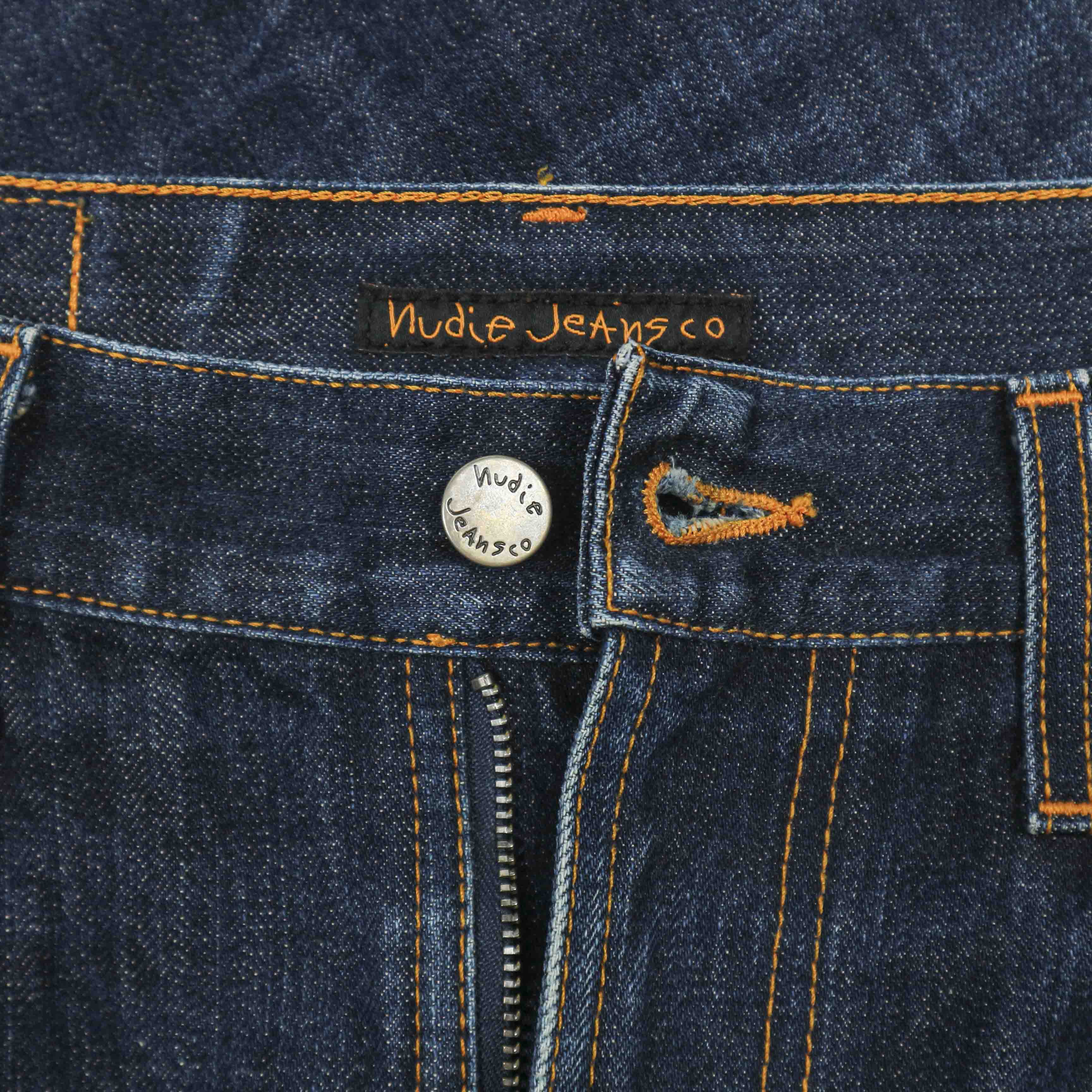 Nudie Jeans Thin Finn Selvedge Denim Jeans Size 30