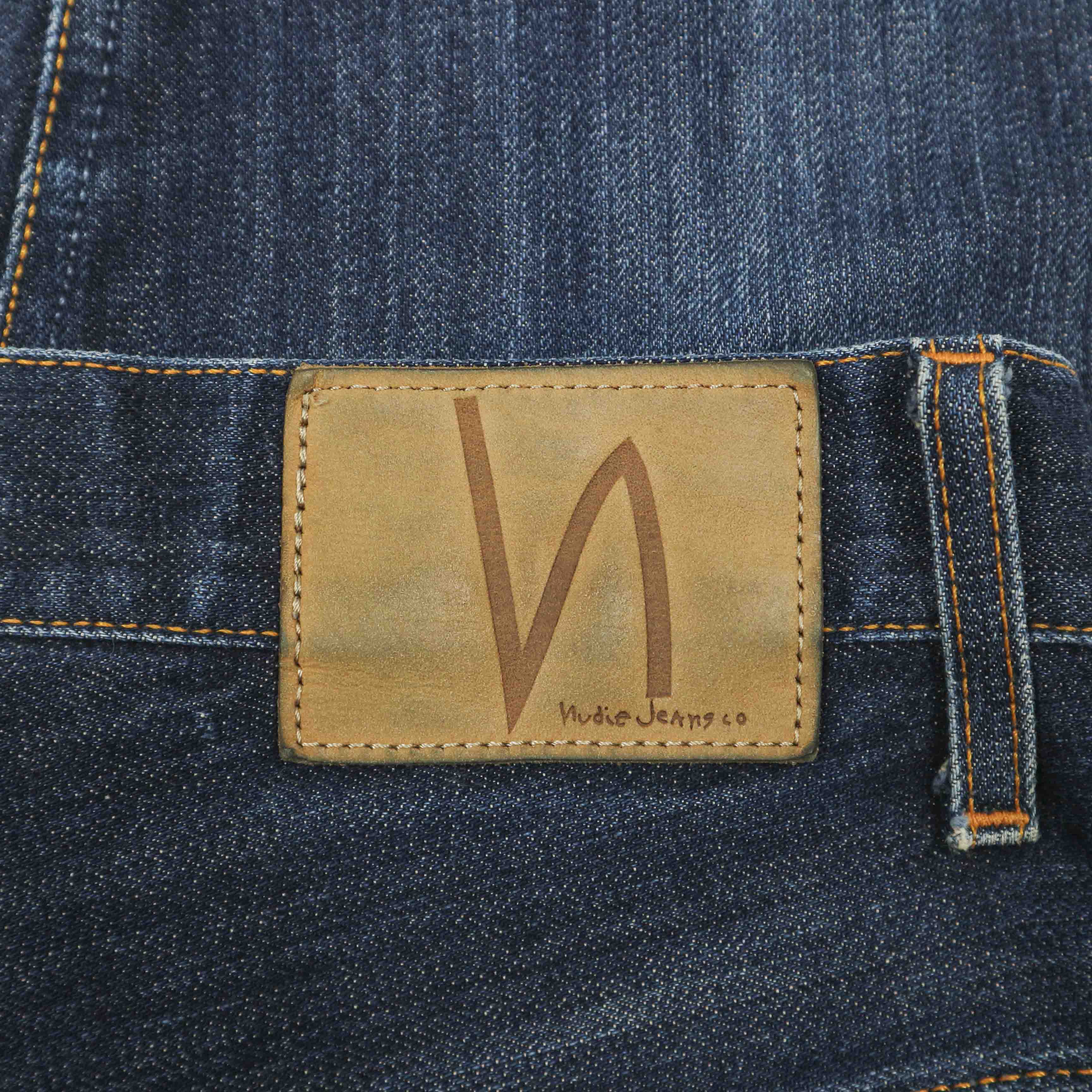 Nudie Jeans Thin Finn Selvedge Denim Jeans Size 30