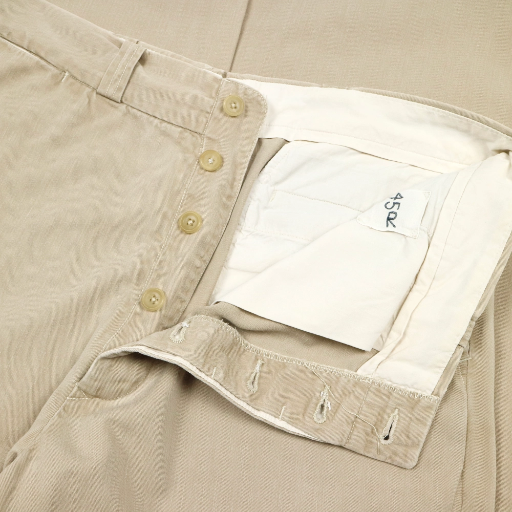 45R 45rpm Japan Khaki Pants Wide Leg Size 34