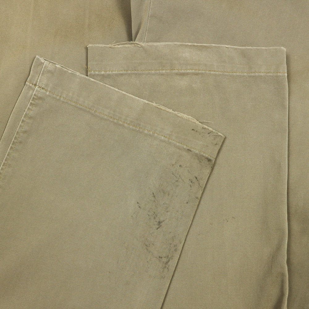 Schott Made in JP Wide Fit Khaki Trousers Size 33