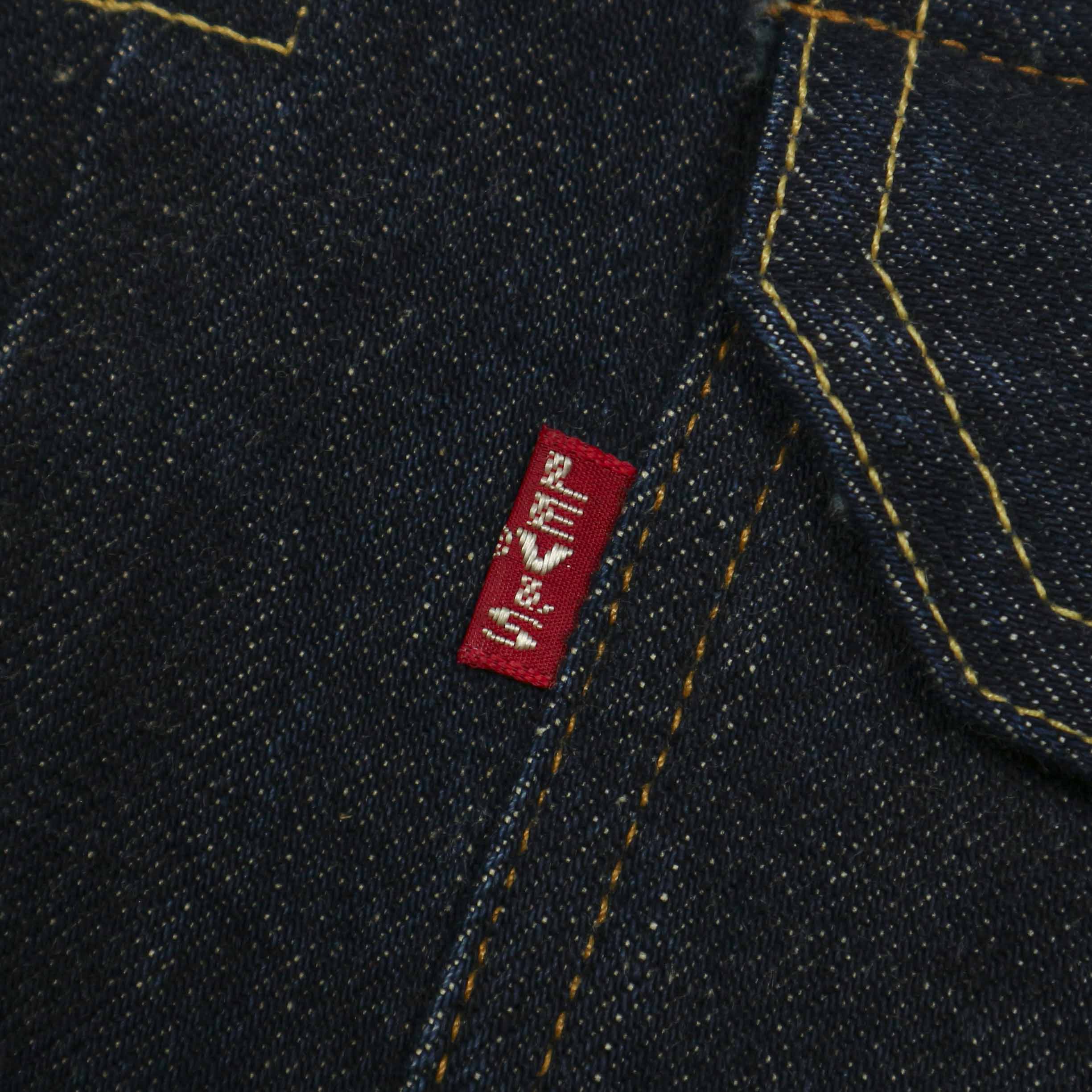 90s LEVI'S 507XX Valencia 555 Type 2 Denim Jacket Size XL