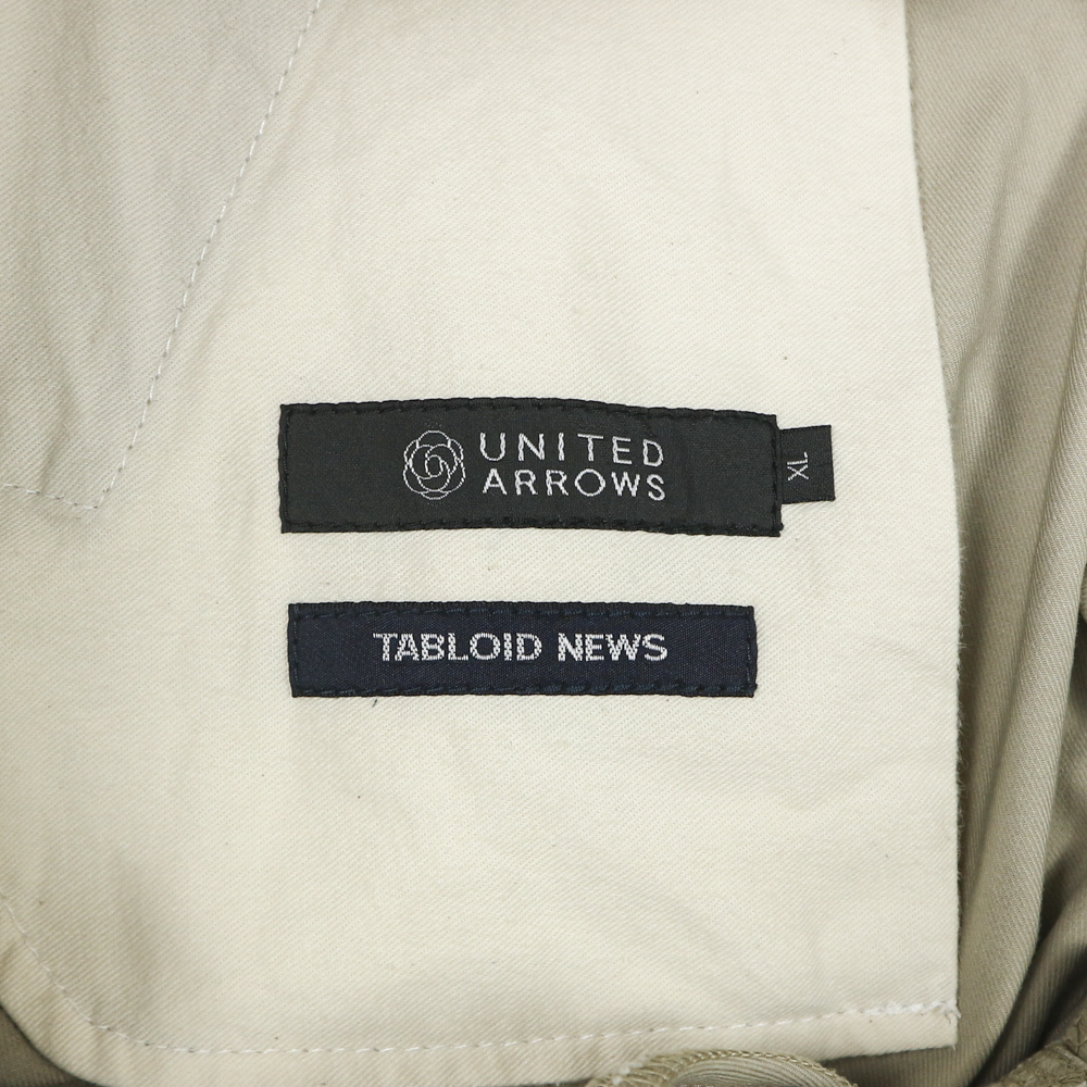 Tabloid News x United Arrows Khaki Pants Size 34