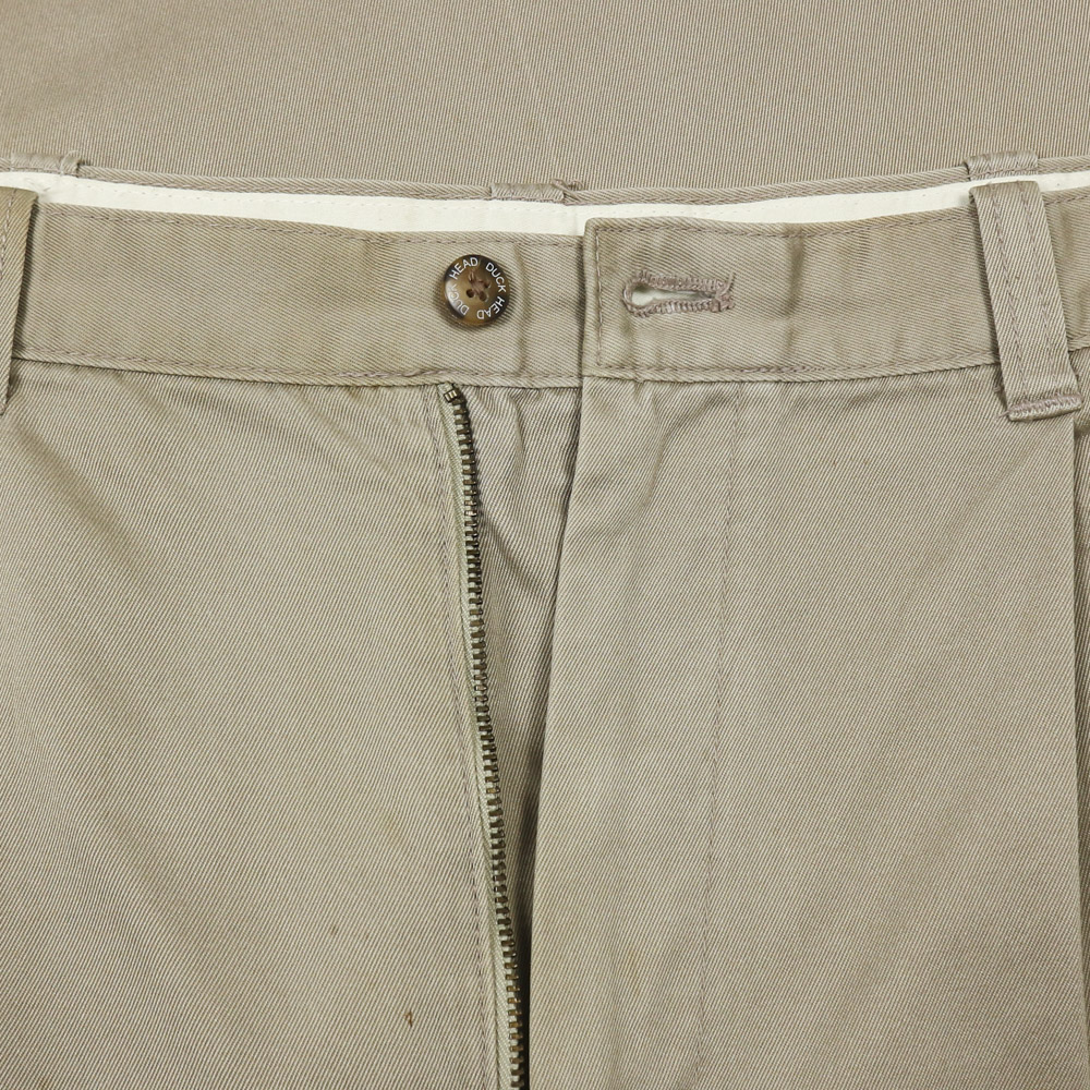 Duck Head Classic Pleated Khaki Trousers Size 33