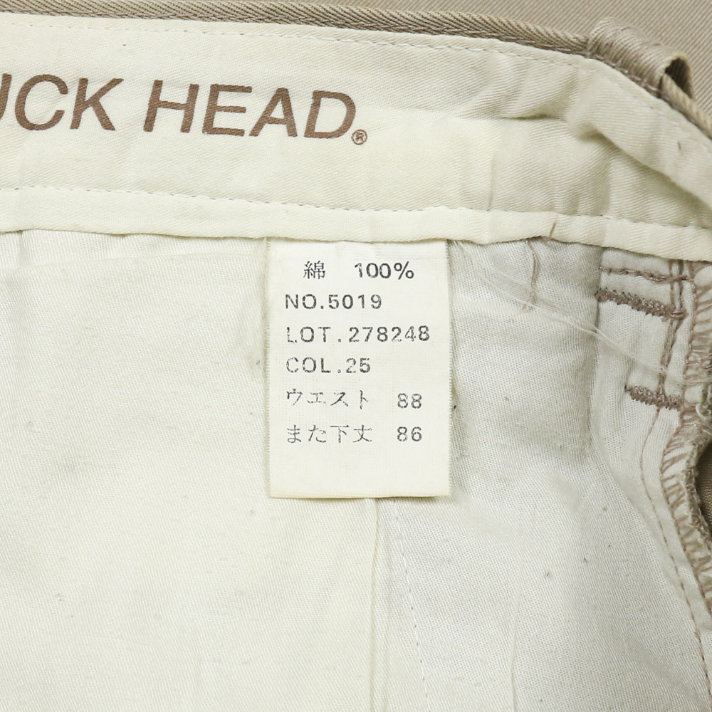 Duck Head Classic Pleated Khaki Trousers Size 33