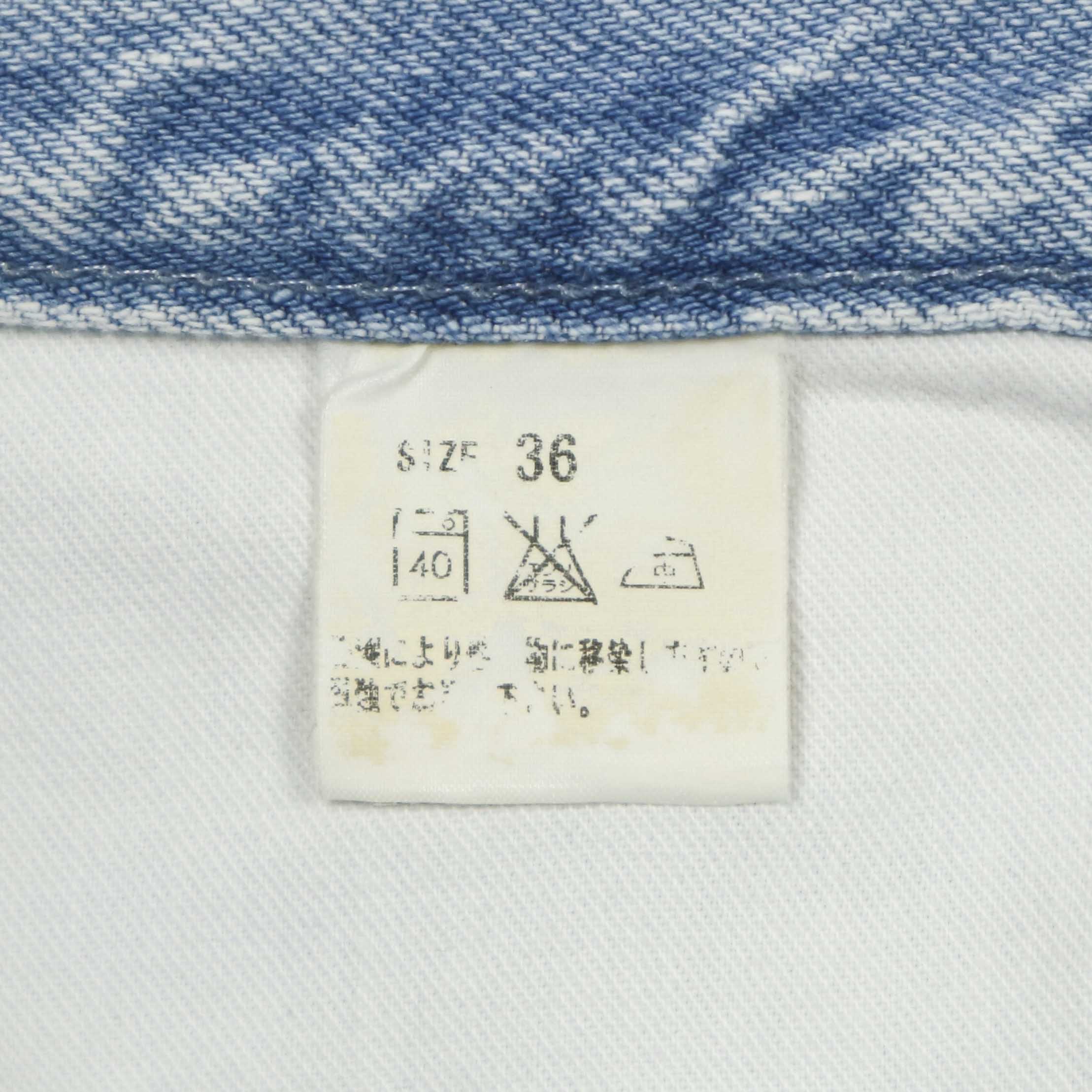 Studio D'Artisan Japan Distressed Selvedge Denim Jeans Size 35