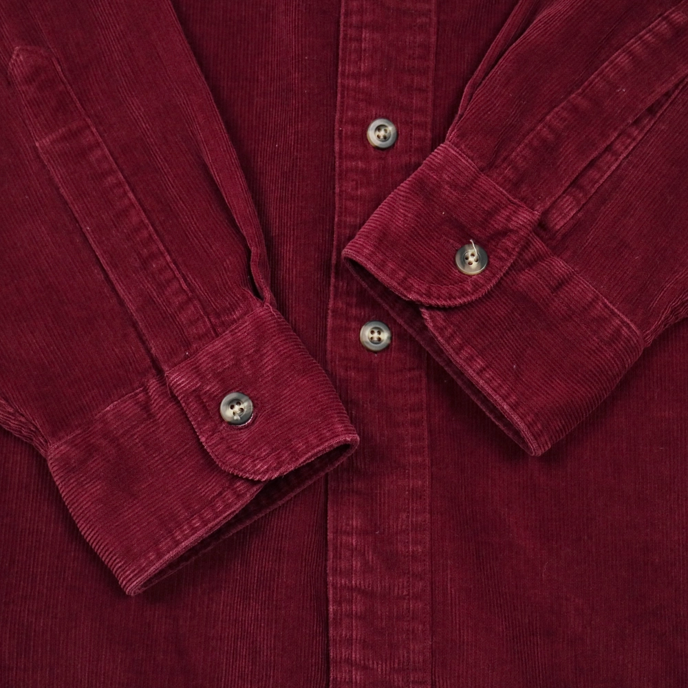90s L.L.Bean Corduroy Button-down Shirt Size L