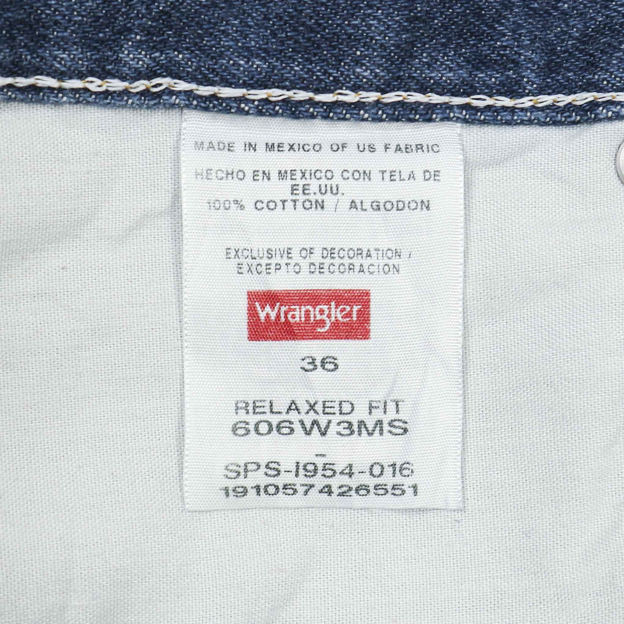 Wrangler Denim Worker Shorts Size 36