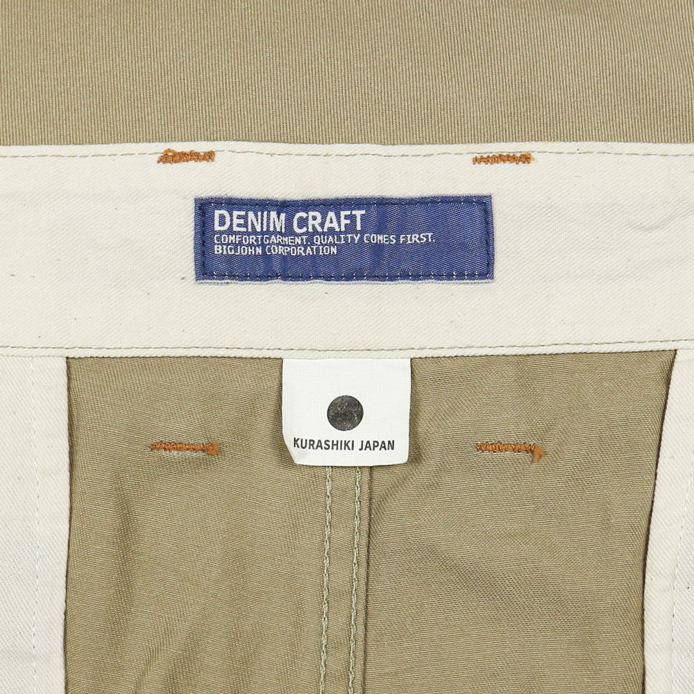 Big John Made in Japan Khaki Pants Size 44