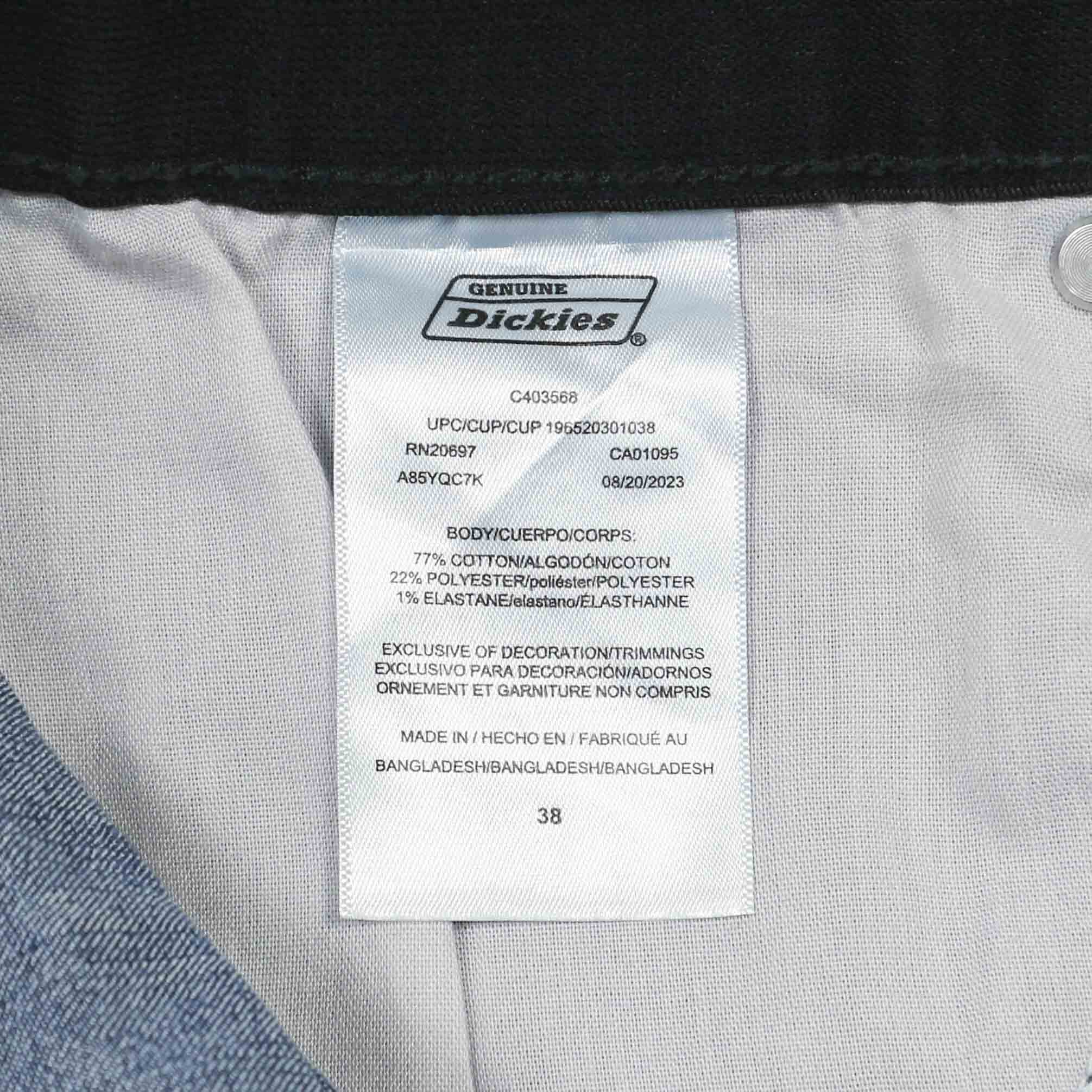Dickies Denim Carpenter Shorts Size 38