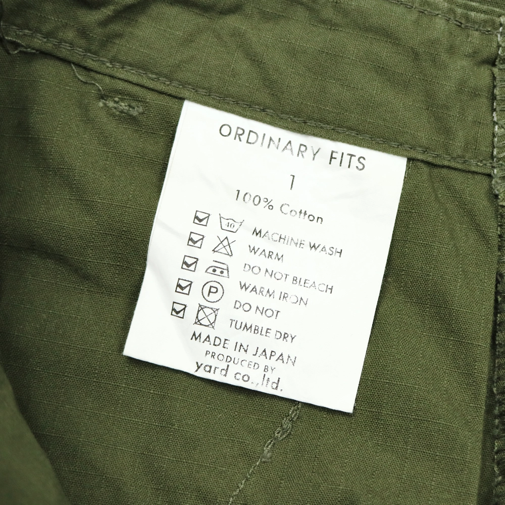 Ordinary Fits Japan Olive Military Pants Size 29