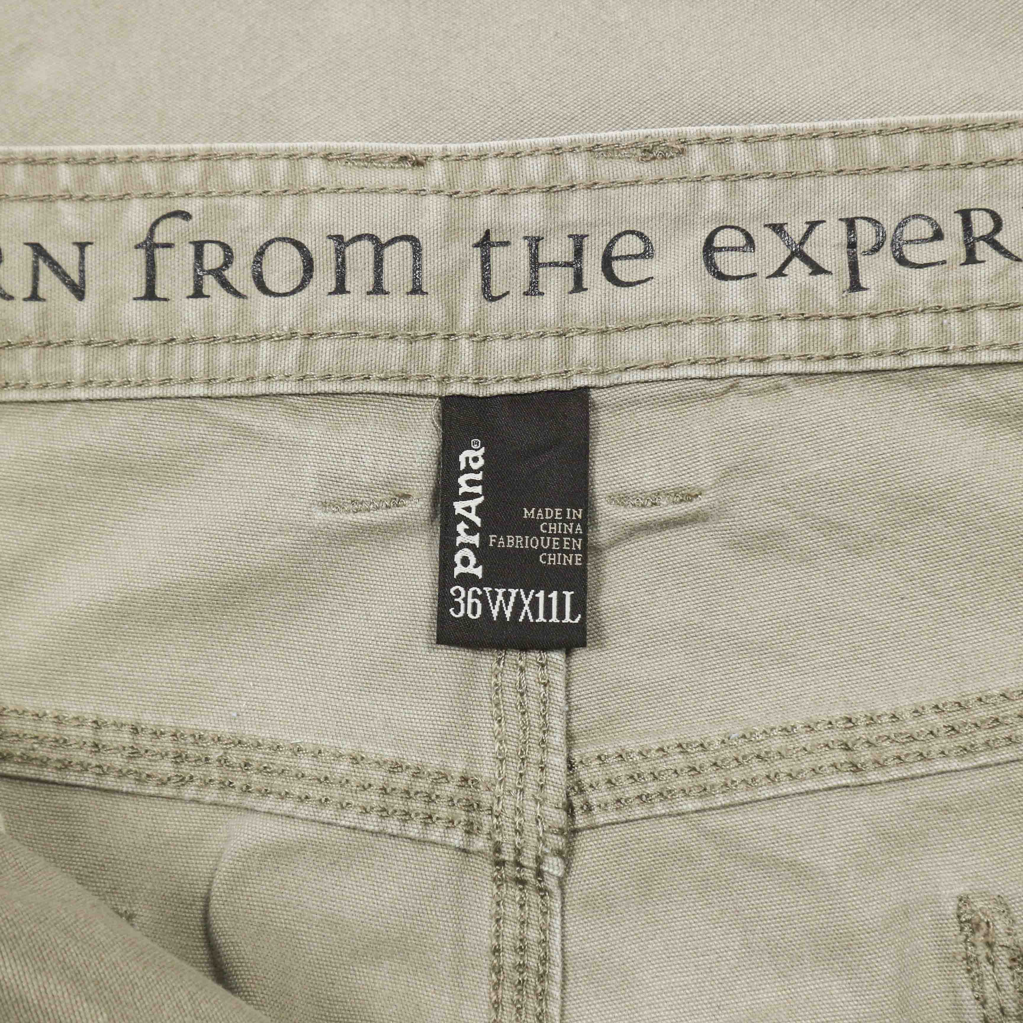 Prana Canvas Carpenter Shorts Size 36
