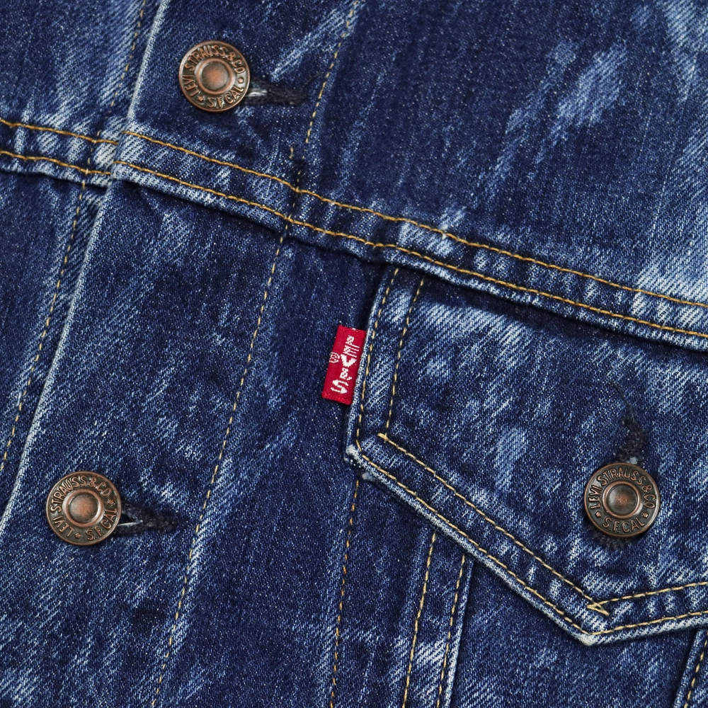 90s LEVI'S 557XX Valencia Type 3 Denim Jacket Size 44 / XL
