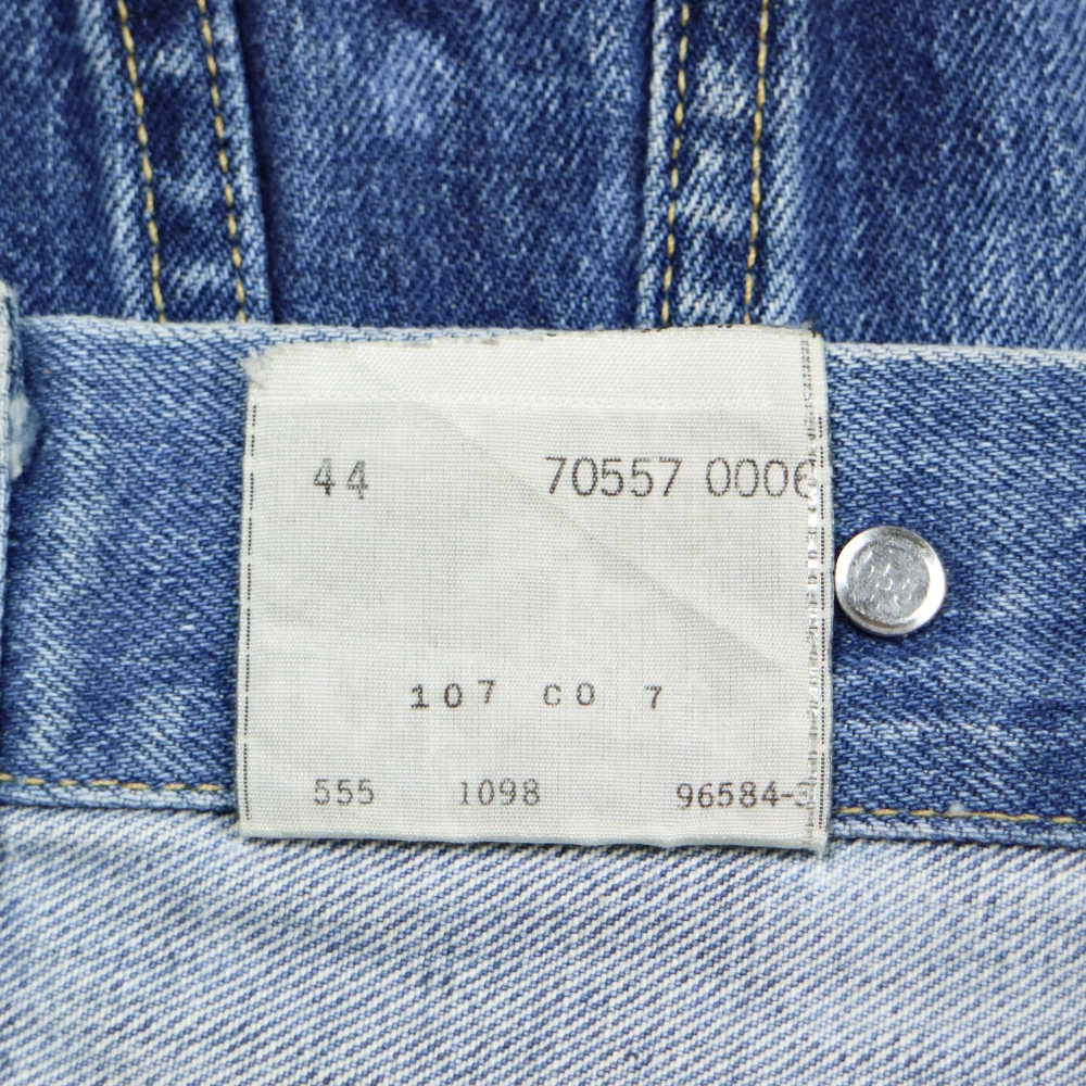 90s LEVI'S 557XX Valencia Type 3 Denim Jacket Size 44 / XL