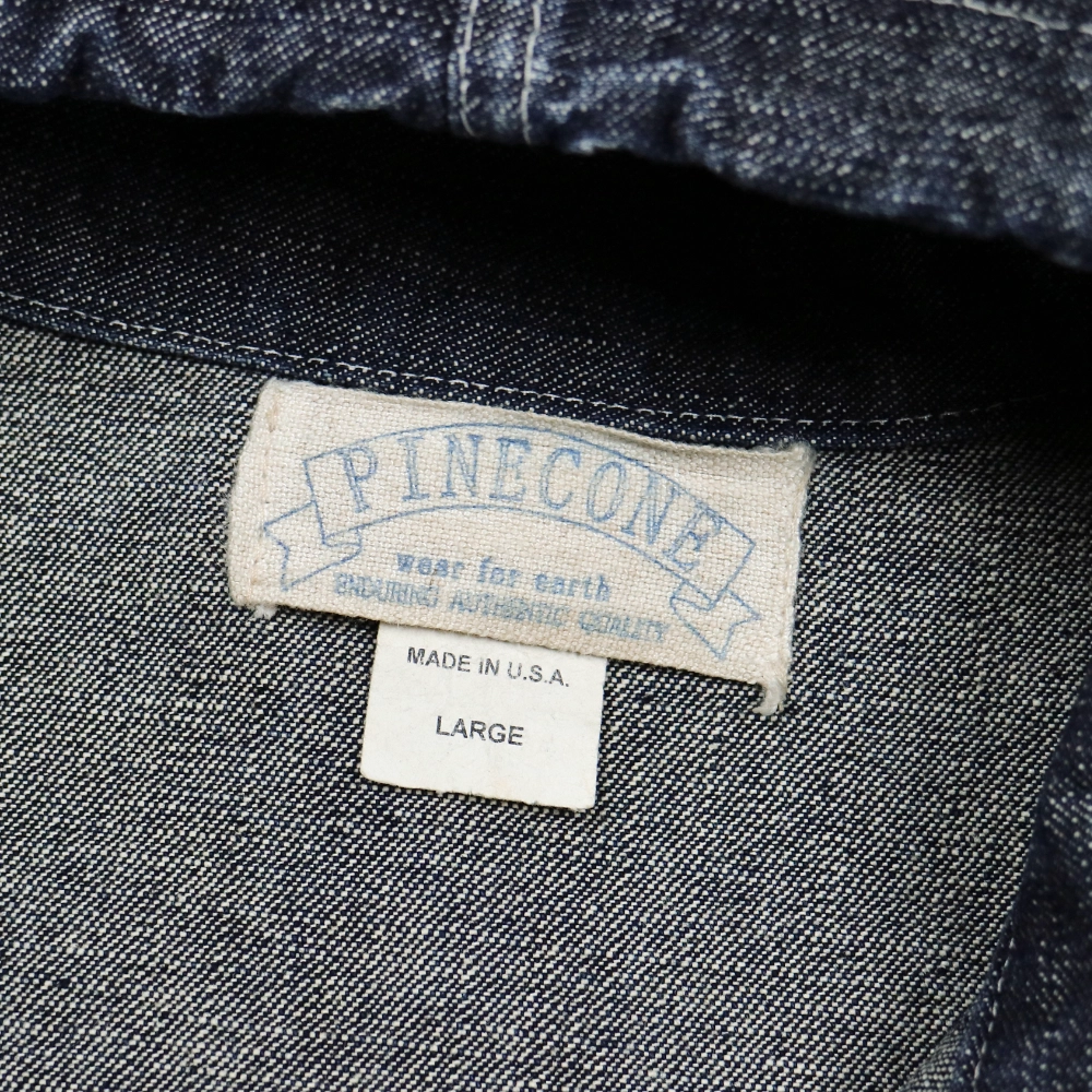 Pinecone Made in USA Denim Jacket Size L