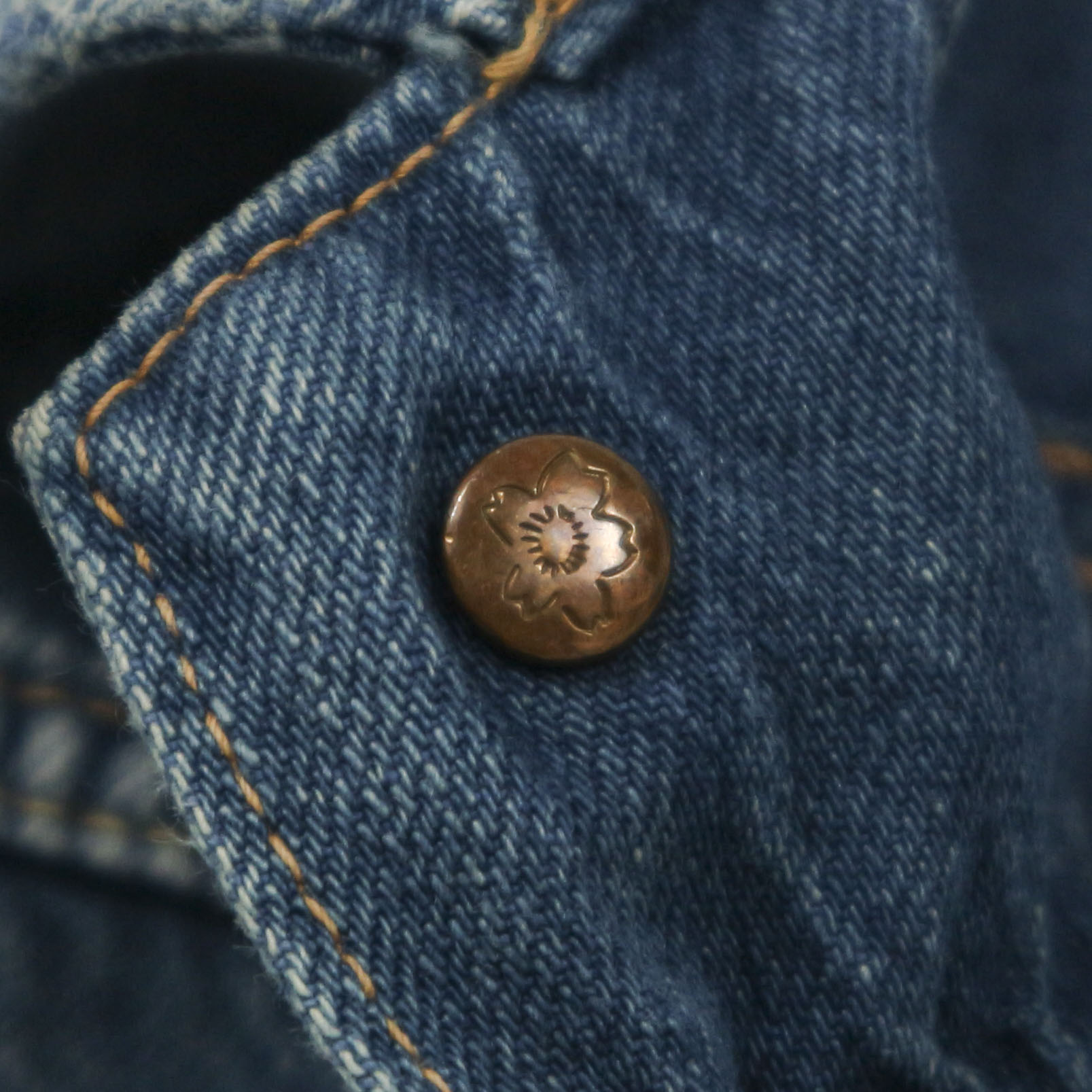 Brú Na Bóinne Made in Japan Denim Jacket Size M