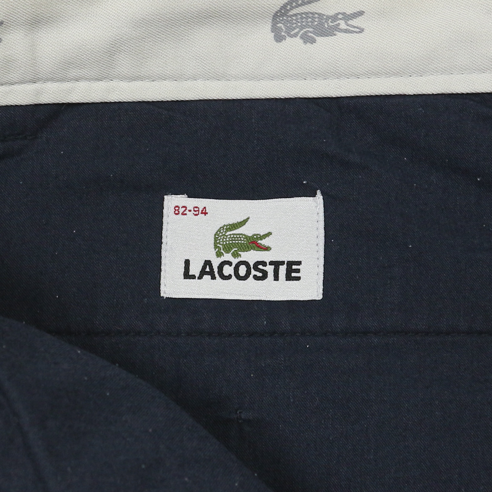 Lacoste Navy Pleated Trousers Size 31