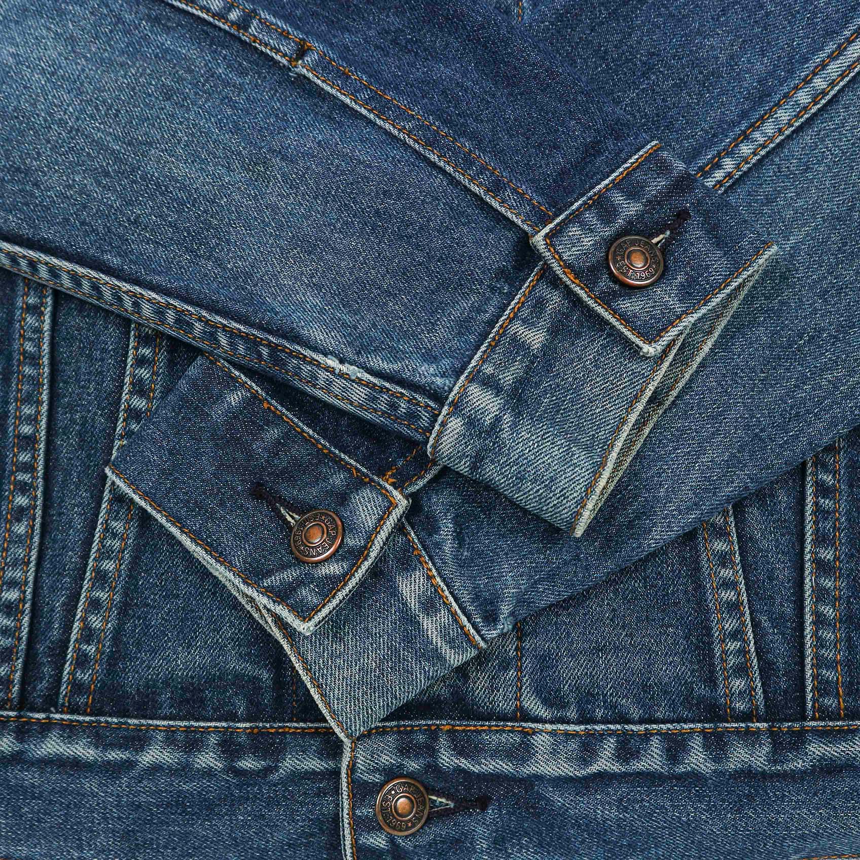 00s Gap Brand Trucker Denim Jacket Size M