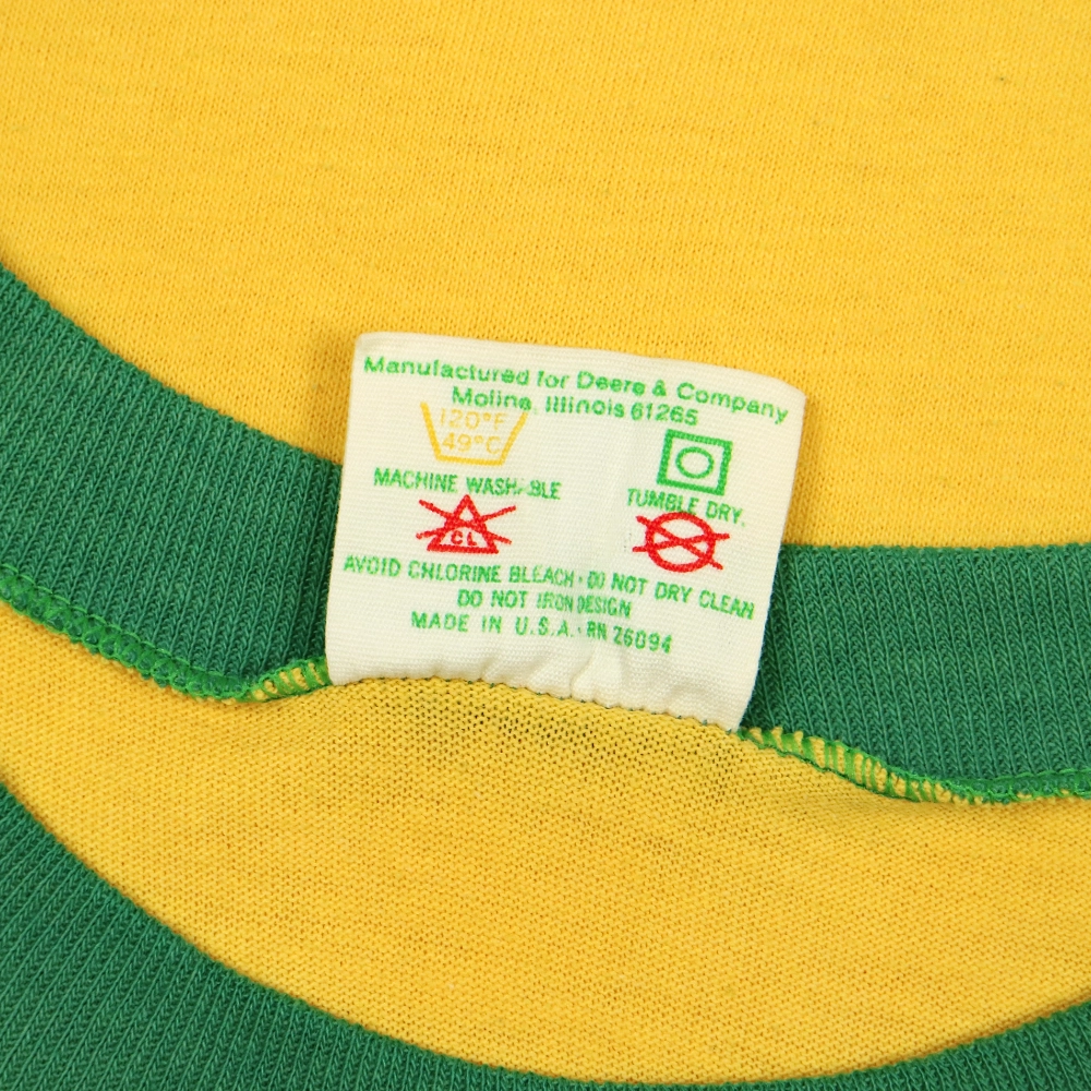 80s John Deere USA 50/50 Tee Shirt Size L