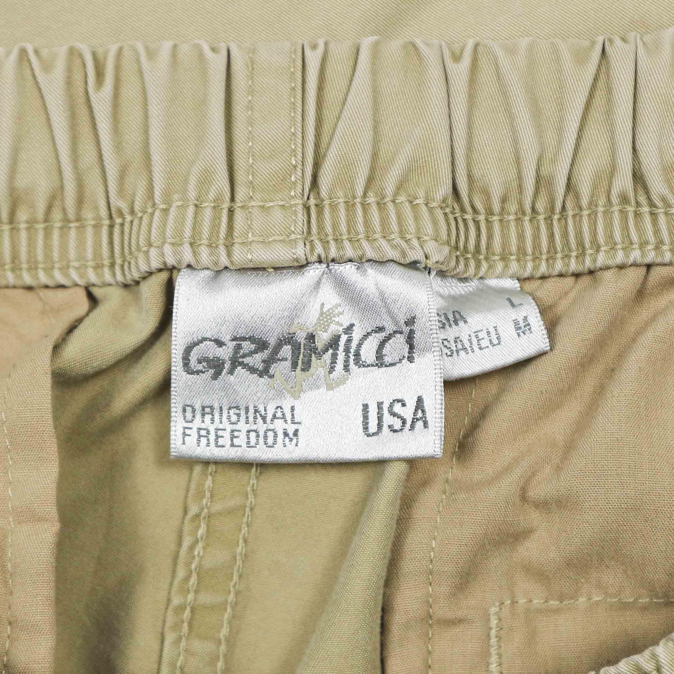 Gramicci Outdoor Khaki Tapered Pants Size M