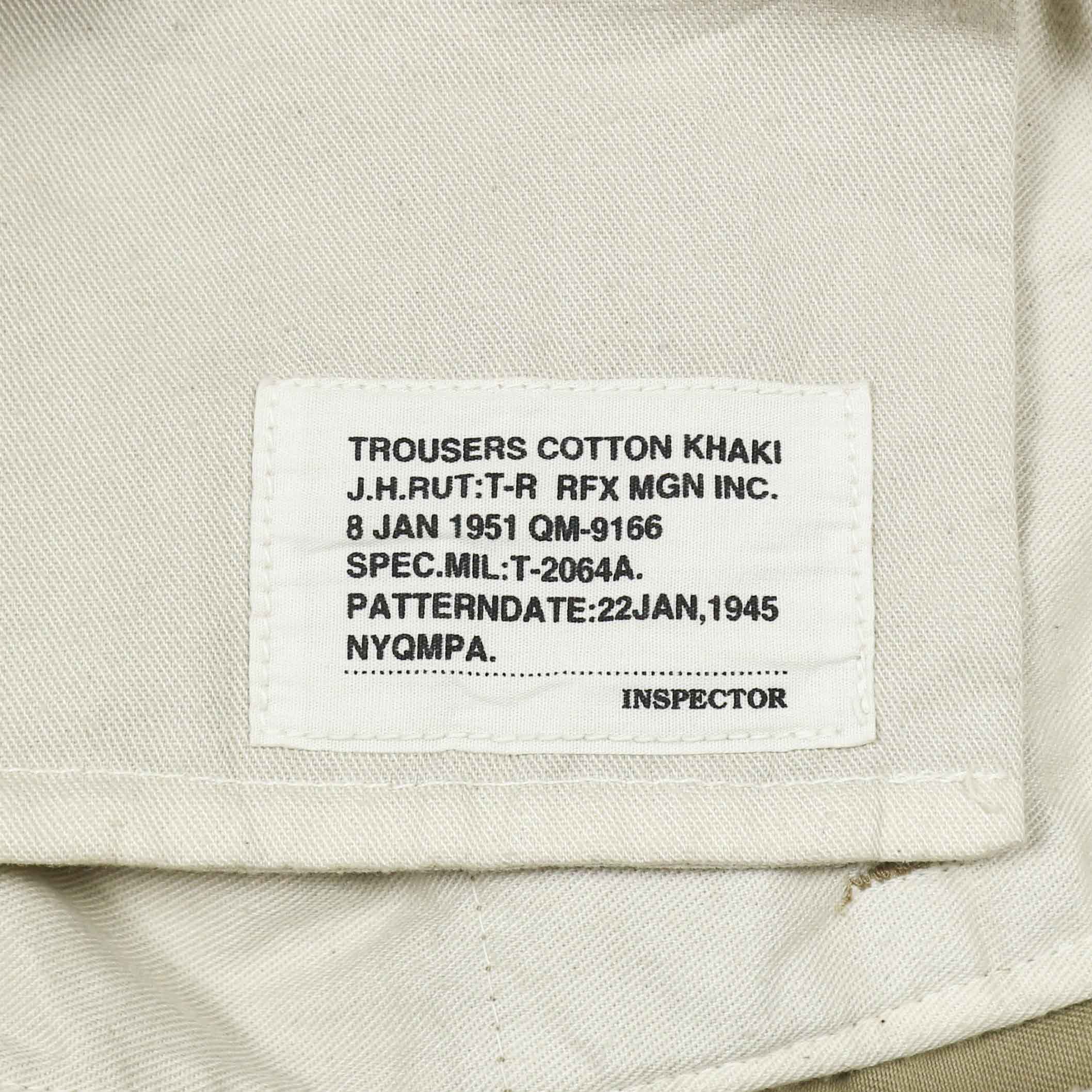 Octopus Army Japan Type Officer Khaki Trousers Size 29