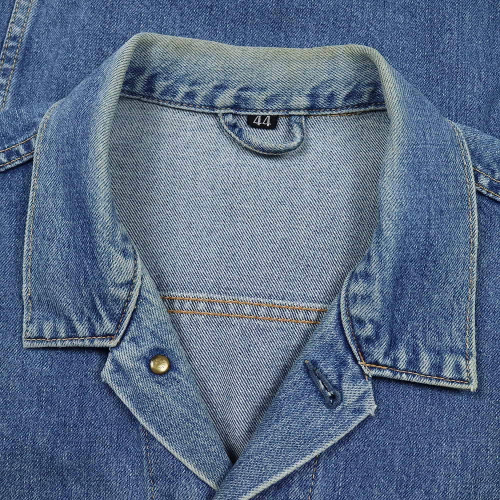 90s Bobson Japan Trucker Denim Jacket Size L