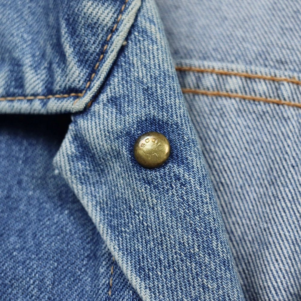 90s Bobson Japan Trucker Denim Jacket Size L