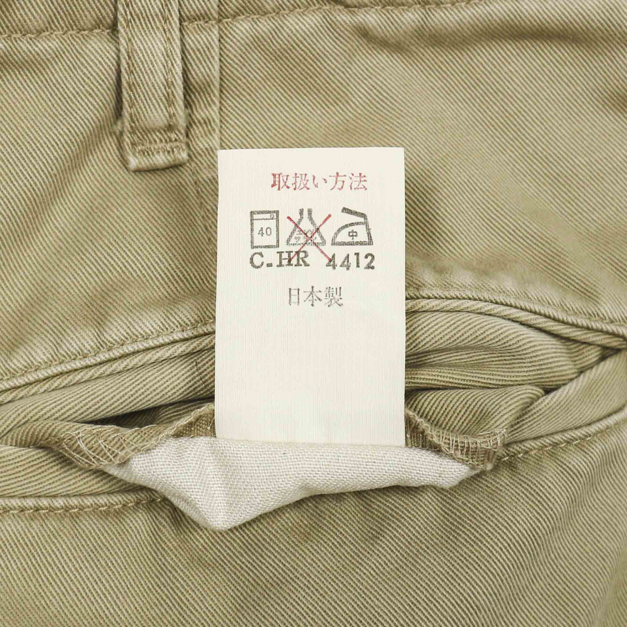 Octopus Army Japan Type Officer Khaki Trousers Size 29