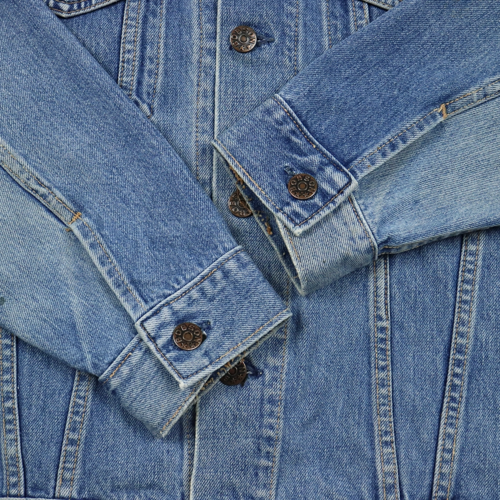 90s Bobson Japan Trucker Denim Jacket Size L