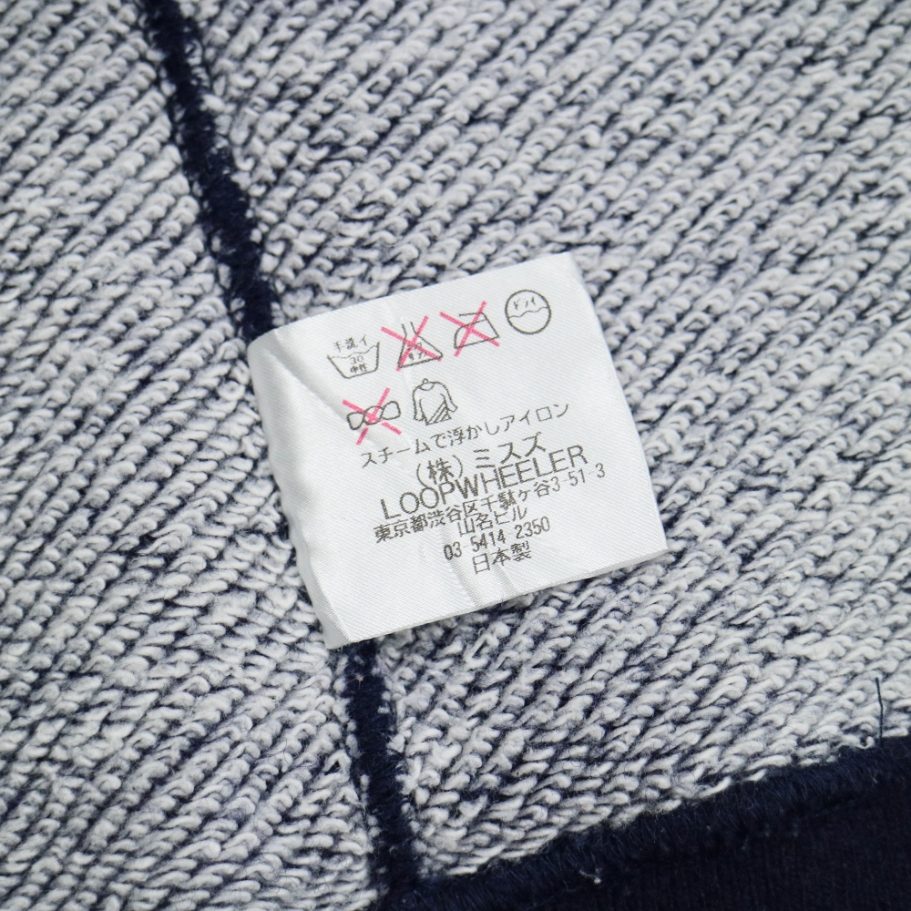 Loopwheeler JPN Cotton Wool Sweatshirt Size S