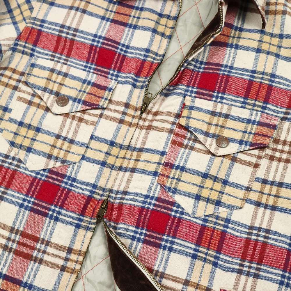 2000s Levi's Shirt Jacket Quilted Lined Size L