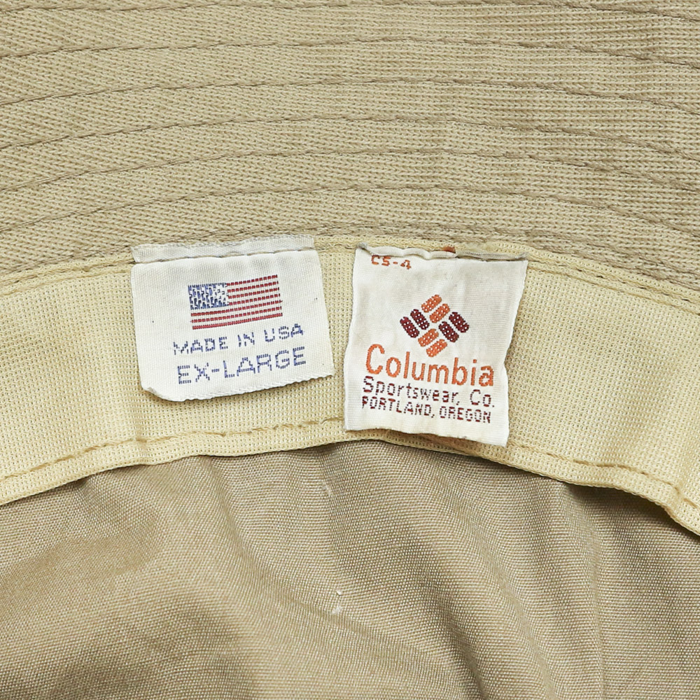 Vintage Columbia USA Made Bucket Hat
