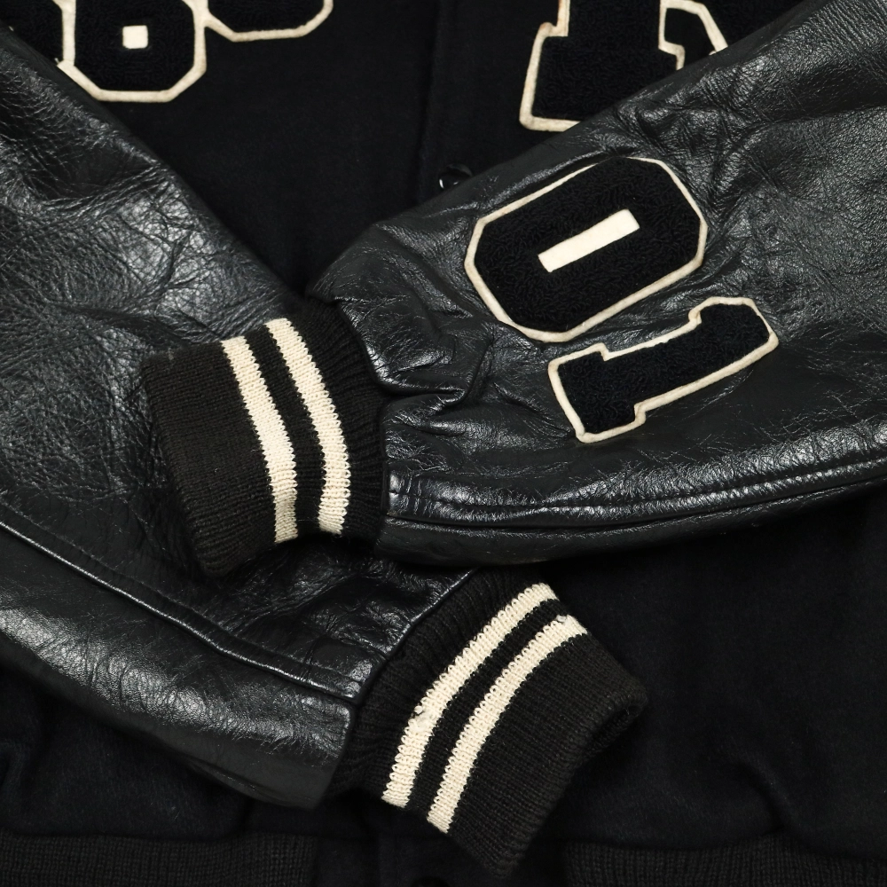 Vtg Catchball Made in USA Varsity Jacket Size L