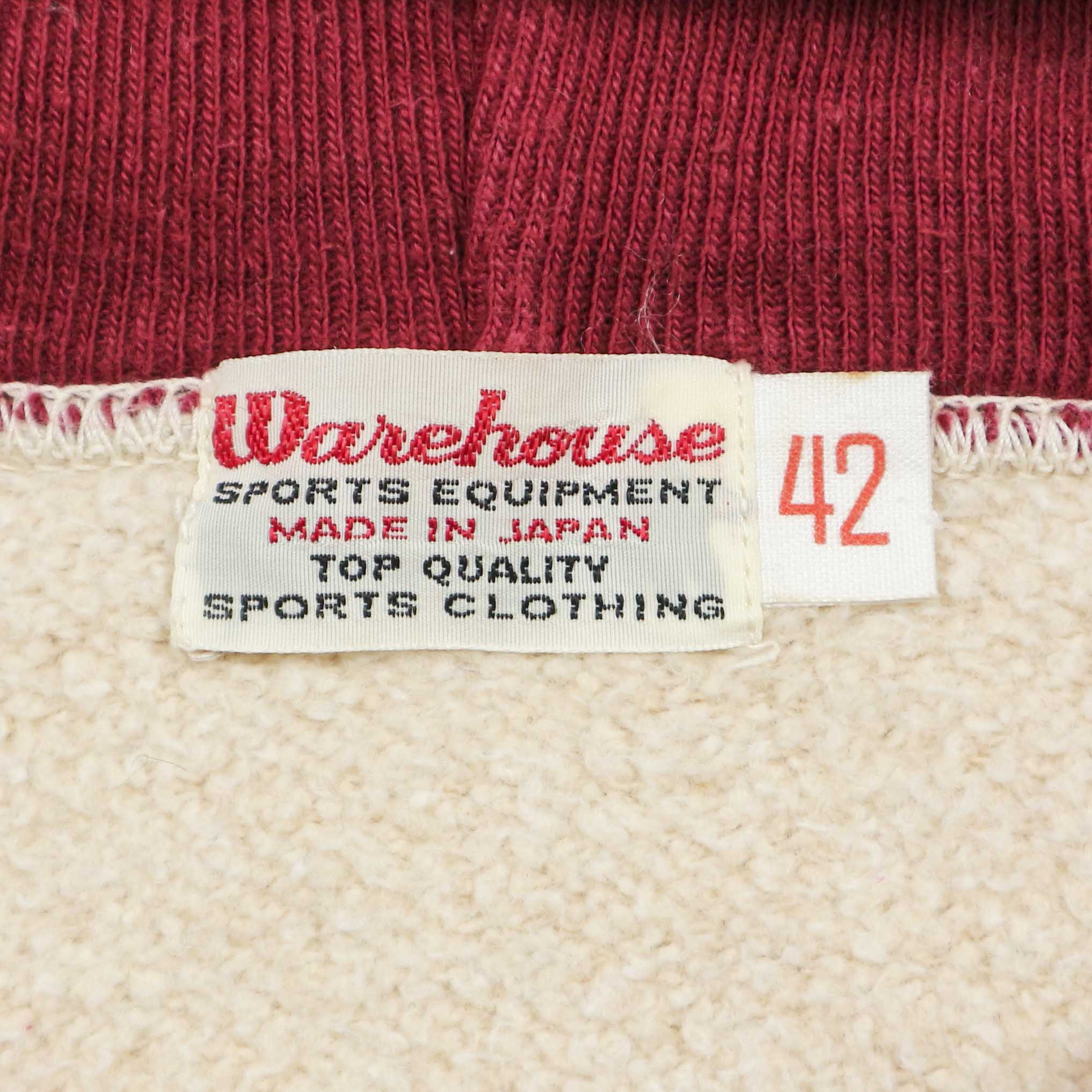 Warehouse Made in Japan Hooded Sweatshirt Size L