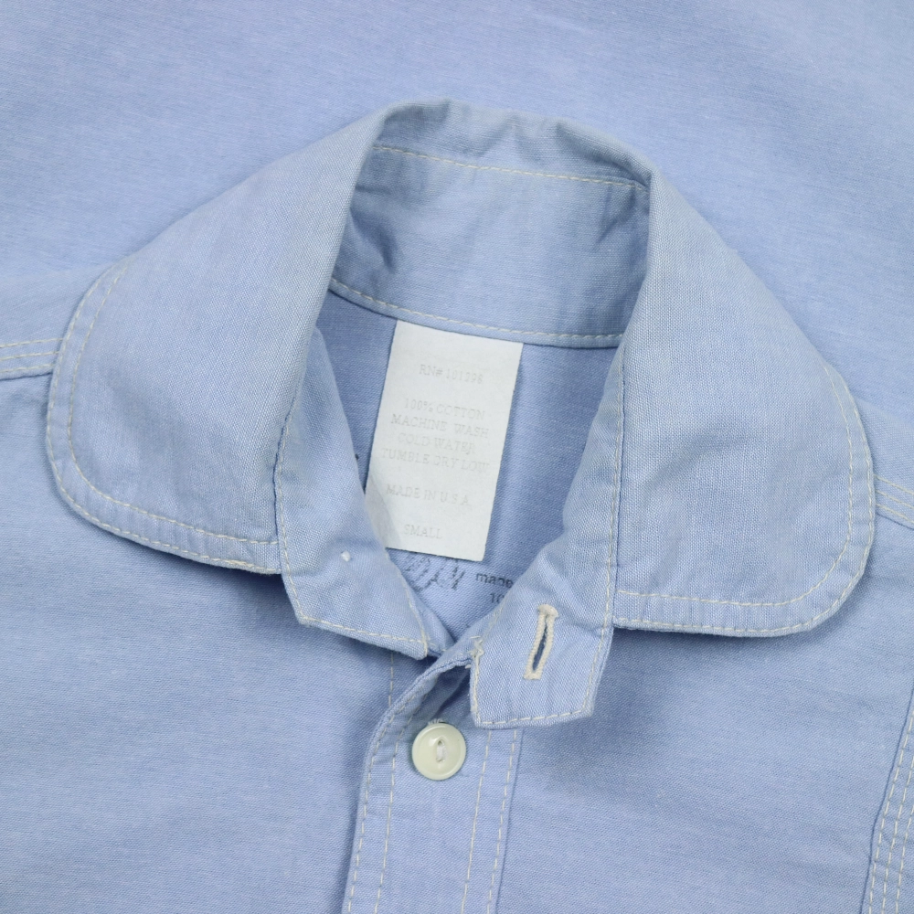 Sunday Works Made in USA Chambray Shirt Size S
